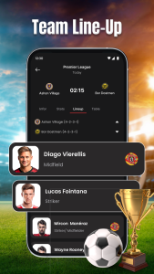 اسکرین شات 4 برنامه Football Score - Live Match