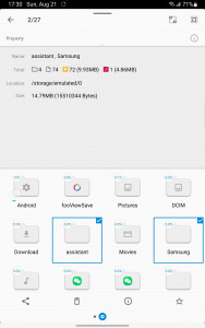اسکرین شات 3 برنامه FV File Explorer