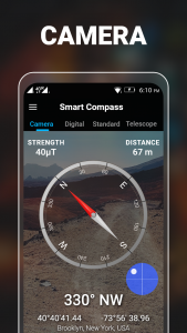 اسکرین شات برنامه Compass - Accurate & Digital 1