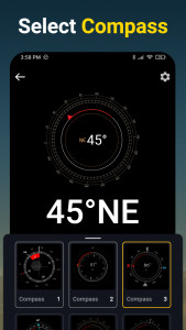 اسکرین شات برنامه Compass - Accurate & Digital 3