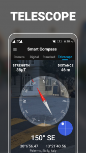 اسکرین شات برنامه Compass - Accurate & Digital 5