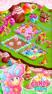 اسکرین شات بازی Candy Farm: Cake & cookie city 2