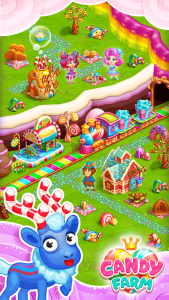 اسکرین شات بازی Candy Farm: Cake & cookie city 4