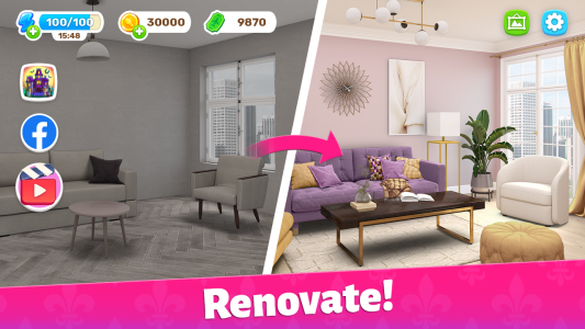 اسکرین شات بازی Color House - Design Makeover 5