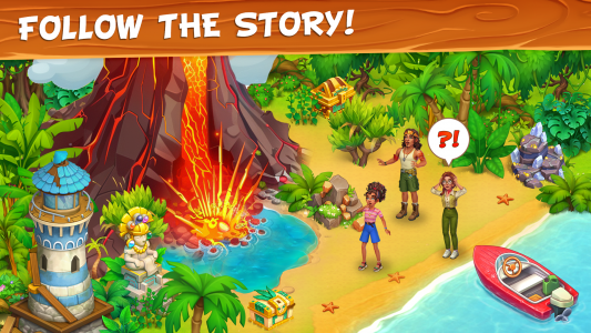 اسکرین شات بازی Farm Island - Journey Story 2