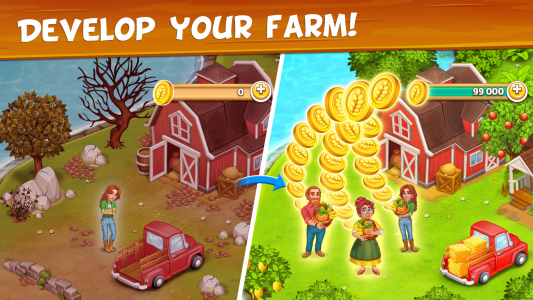 اسکرین شات بازی Farm Town Village Build Story 4