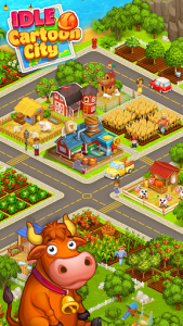 اسکرین شات بازی Idle Cartoon City Empire:Miner,Supermarket,Farming 8