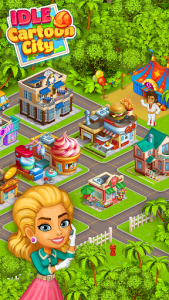 اسکرین شات بازی Idle Cartoon City Empire:Miner,Supermarket,Farming 6