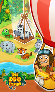 اسکرین شات بازی Idle Zoo Empire: Happy Animal in Click Away Park 2