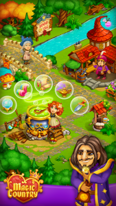 اسکرین شات بازی Magic City: fairy farm and fairytale country 2