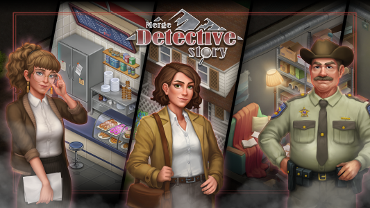 اسکرین شات بازی Merge Detective mystery story 1