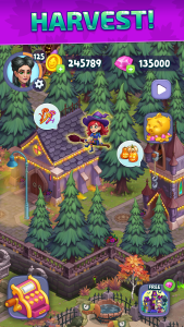 اسکرین شات 3 بازی Halloween Farm: Monster Family