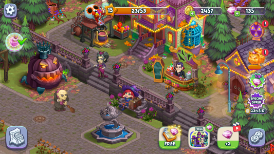 اسکرین شات بازی Halloween Farm: Monster Family 7