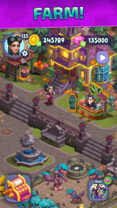 اسکرین شات 2 بازی Halloween Farm: Monster Family