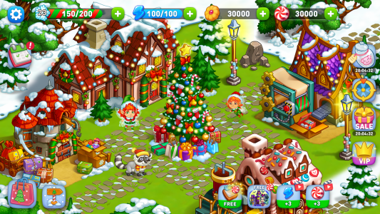 اسکرین شات بازی Snow Farm - Santa Family story 7