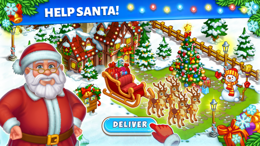 اسکرین شات بازی Snow Farm - Santa Family story 1