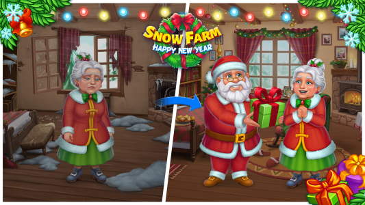 اسکرین شات بازی Snow Farm - Santa Family story 3