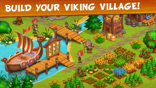 اسکرین شات بازی Vikings and Dragon Island Farm 8