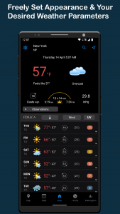 اسکرین شات برنامه Foreca Weather & Radar 2