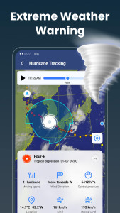 اسکرین شات 4 برنامه Live Weather: Daily Forecast