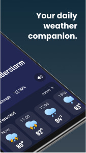 اسکرین شات 2 برنامه Live Weather: Daily Forecast