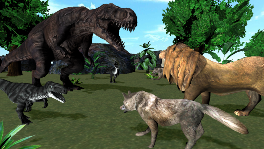 اسکرین شات بازی Animal vs Dinosaur: Beast War 2