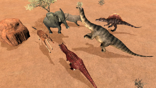 اسکرین شات بازی Animal vs Dinosaur: Beast War 4