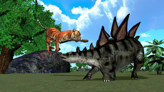 اسکرین شات بازی Animal vs Dinosaur: Beast War 1