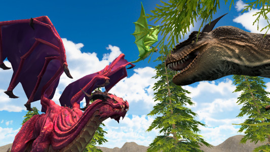 اسکرین شات بازی Dragon vs Dinosaur: Epic War 5