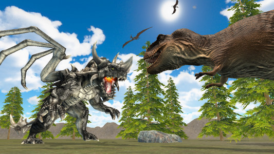 اسکرین شات بازی Dragon vs Dinosaur: Epic War 1