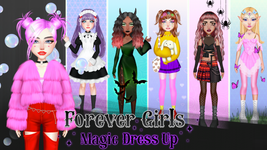 اسکرین شات بازی Forever Girls: Magic Dress Up 6