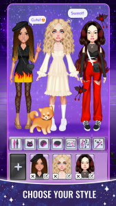 اسکرین شات بازی Forever Girls: Magic Dress Up 2