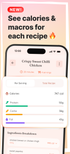اسکرین شات 6 برنامه Whisk – Social Media Recipes