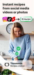 اسکرین شات 1 برنامه Whisk – Social Media Recipes