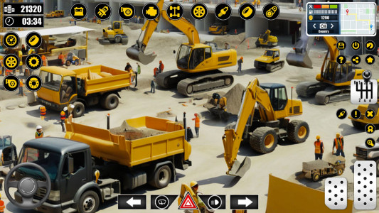 اسکرین شات برنامه Real Road Construction Games 2