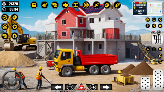 اسکرین شات برنامه Real Road Construction Games 4