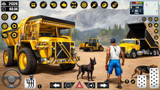 اسکرین شات برنامه Real Road Construction Games 1