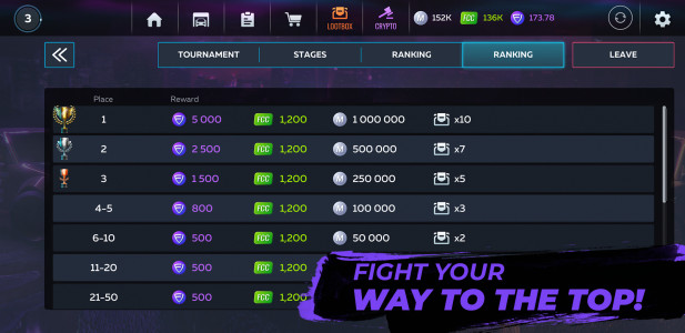 اسکرین شات 5 بازی Action - Crypto Race