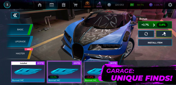 اسکرین شات 6 بازی Formacar Action - Crypto Race
