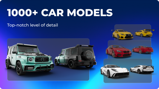 اسکرین شات 5 برنامه Formacar 3D Tuning, Car Editor