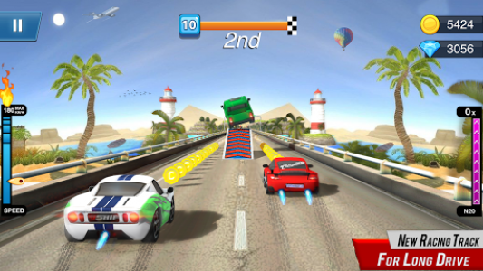 اسکرین شات بازی Racing Games Madness: New Car Games for Kids 8