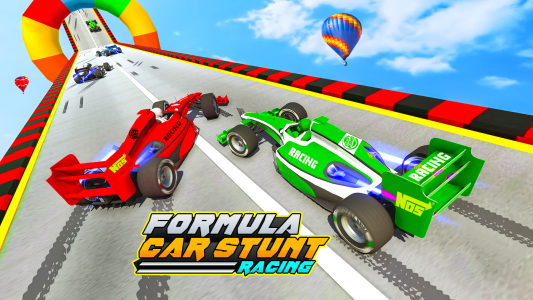 اسکرین شات برنامه Crazy Formula Racing Car Stunt 2