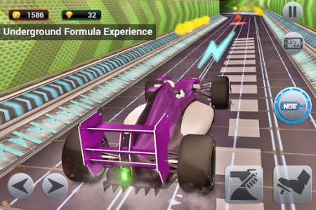 اسکرین شات برنامه Formula Car Racing Underground 2: Sports Car Stunt 3