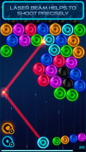 اسکرین شات 2 بازی Magnetic Balls: Neon