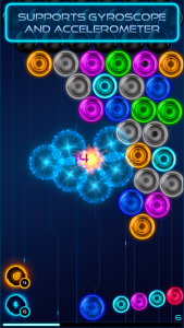 اسکرین شات بازی Magnetic Balls: Neon 3