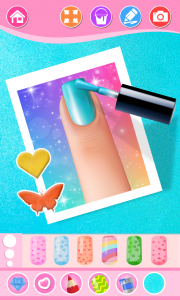 اسکرین شات برنامه Glitter Beauty Coloring Book ❤ 6