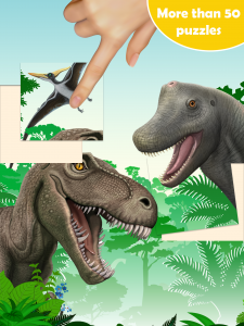 اسکرین شات بازی Dino Puzzles for Kids 3