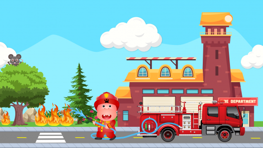 اسکرین شات بازی Fireman for Kids - Fire Truck 5