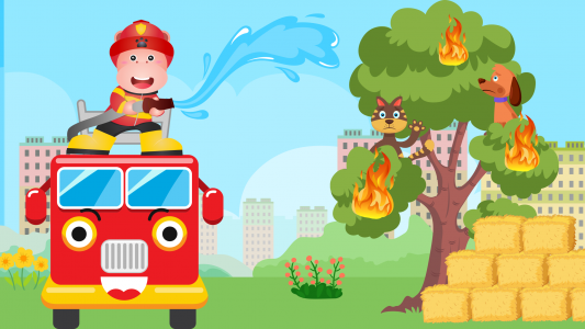 اسکرین شات بازی Fireman for Kids 6