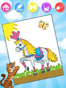 اسکرین شات برنامه Kids Coloring Pages 1 1